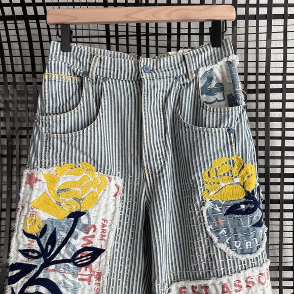 Free people We The Free Lost And Found Boyfriend Jeans - Picture 3 of 7